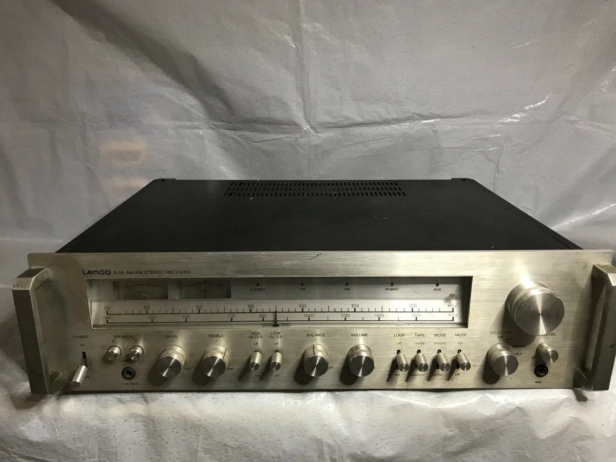 Ampli Tuner Vintage LENCO R50 – Occasion – Son Authentique