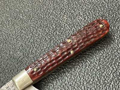 VINTAGE CASE XX KNIFE 6202 1/2 Red Bone | eBay