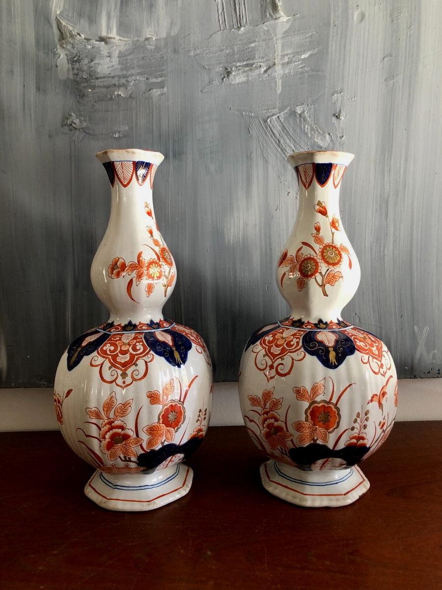 Vase delft d'occasion - Décoration