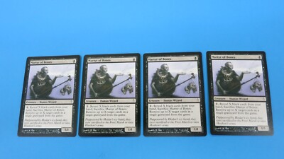 4x MARTYR OF BONES WIZARD   COLDSNAP  MTG MAGIC THE GATHERING NM /UNPLAYED