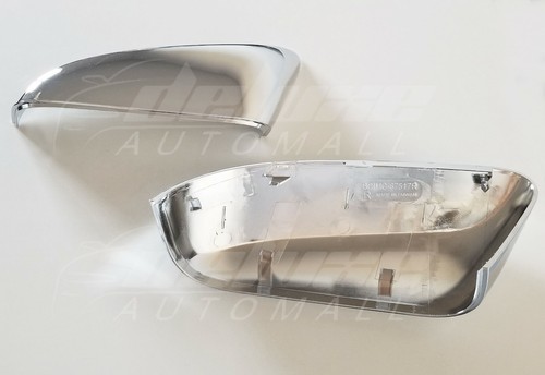 Replacement CLIP-ON Chrome Mirror Covers (Set of 2) FOR 2016-2019 Ford Explorer - Picture 2 of 2