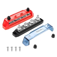 Recoil BB46P-516 Bus Bar 4 Studs Power Distribution Block for Automotive Max 48V