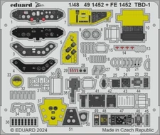 1/48 Eduard #491452 TBD-1 Devastator Details For HobbyBoss Kit