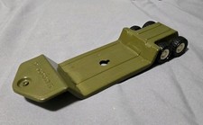 Vintage Buddy L Army Military Trailer / Green Flatbed ONLY Rare HTF OOP Nice