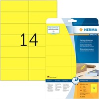 1 Bis 40X Herma Universal-Etiketten Special, 105 X 42,3 Mm, Gelb Bis 49% Rabatt