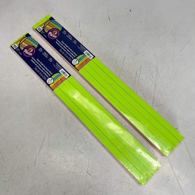 PACON (2 PACK, 100 EACH) Sentence & Learning Strips 3'' x 24'' Assorted Neon 1733