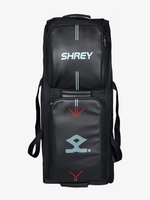 2026 Shrey Meta 120 Large Cricket Wheelie Bag - Schwarz - Größe 98 x 36 x 36 cm