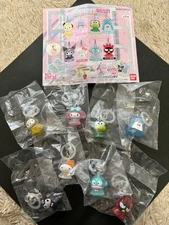 Sanrio Mejirushi Accessory Set Complete 8pcs Hello Kitty My Melody New Rare