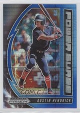 2020 Prizm Draft Picks Power Surge Blue & Carolina Hyper Austin Hendrick 7ng