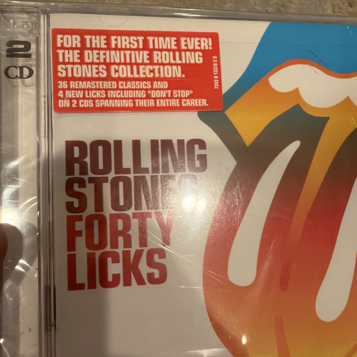 Forty Licks by The Rolling Stones (CD, Sep-2002, 2 Discs, Virgin