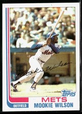 Mookie Wilson 1982 Topps #143 New York Mets