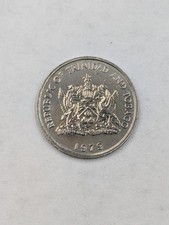 TRINIDAD & TOBAGO TEN (10) CENTS COIN 1979 KM31