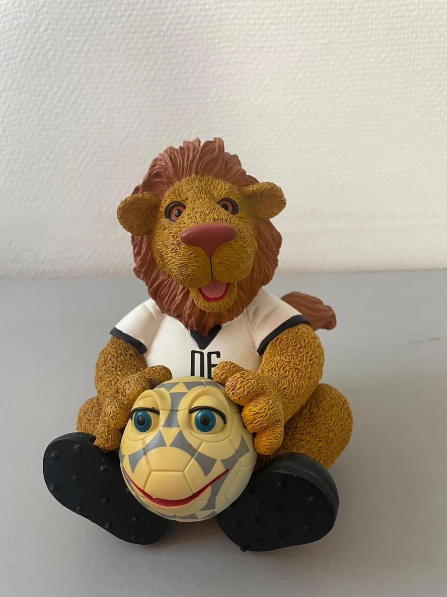 Coupe du monde Fifa Allemagne 2006 football Lion rare peluche peluche