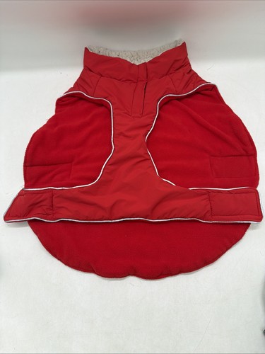 LuvGear Dog Jacket Coat Clothes 2XL Reflective Plush Lined