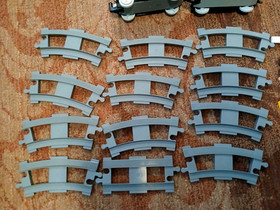 Lego Duplo Incomplete Mix Lot Train Tracks Blue Train Figure From Set 10810