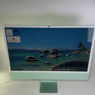 2024 Apple iMac 24'' M4 8 Core 4.5GHz 16GB RAM 256GB SSD Green A3247