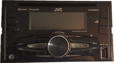 JVC KW-R920BTS 2 DIN Car Stereo Receiver Bluetooth/USB/Aux/Satellite Radio-Ready