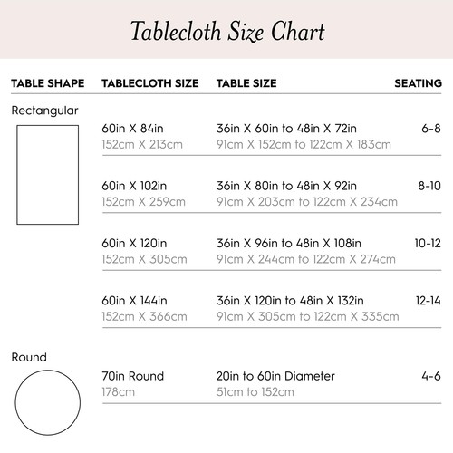 Decorative Tablecloth, Wrinkle and Stain Resistant, Spillproof Water Repellen... - Picture 6 of 6