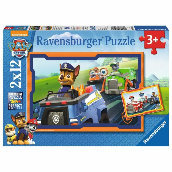 Ravensburger Puzzle Paw Patrol Im Einsatz Kinderpuzzle Puzzlespiel 12 Teile-image