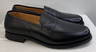 Myrqvist Stenhammar II Men's Size US9.5 UK9 Black Calf Leather Dress Loafers