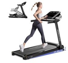 Treadmill, YPOO Y7 Treadmills for Home with 8% Incline, 12km/h Walking Pad