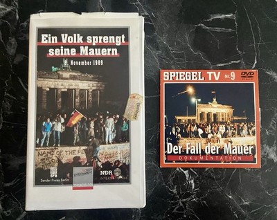 Ein Volk Sprengt Seine Mauern (VHS) + Der Fall Der Mauer (DVD) ++ Mediensammlung