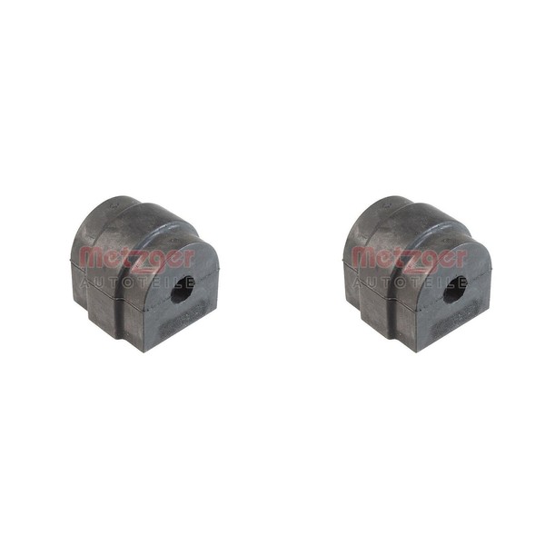 2X Metzger Stabilager Buchse 12,5Mm Hinten Beidseitig Passend FüR BMW 1 3-image