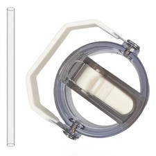 Becher Abdeckung für 30 Unzen Eisfluss Auslaufsicher Strohhalm Becher Zubehör Weiß C7B43372