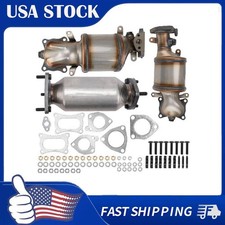 Set Of 3 Catalytic Converter Front And Rear For 2009-2015 Honda Pilot 3.5l