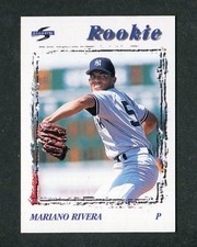 Mariano Rivera Yankee Rookie Pitcher MLB Rookie 1996 Score Baseball Card #225 RC. rookie card picture