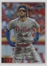 2020 Topps Stadium Club Base Bryce Harper (Vertical Road Jersey) #30 1h31