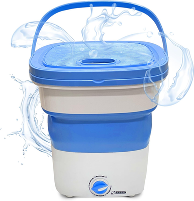 #ad Portable Mini Washing Machine Lightweight Collapsible Foldable Bucket Washer fo $66.99