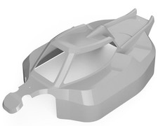 Raw Speed RC Kyosho Inferno MP10e Interceptor 1/8 Buggy Body Clear Standard