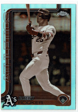 2025 Topps Chrome - Brent Rooker #54 Sepia Refractor