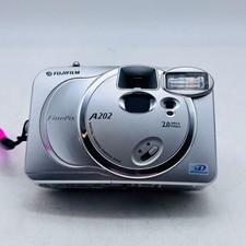 FUJIFILM FinePix A202 Compact Digital Camera Tested Excellent Condition