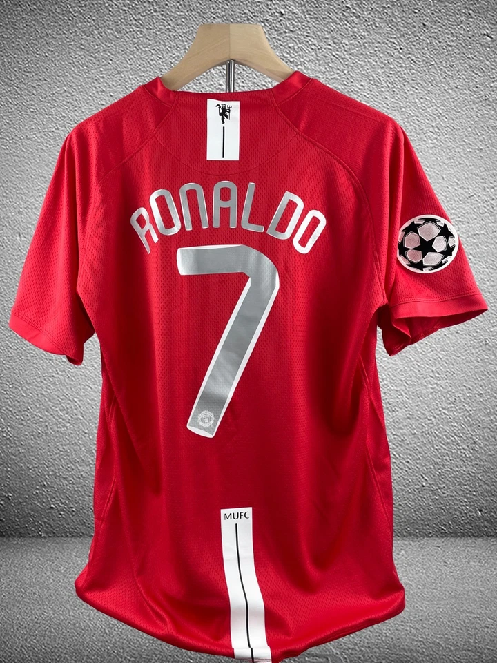 Camiseta local Manchester United 2007/2008 - Cristiano Ronaldo #7 Foto 2 de 4