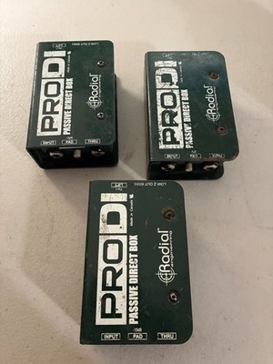 Radial  Pro D1- Single Channel Direct Box/ DI