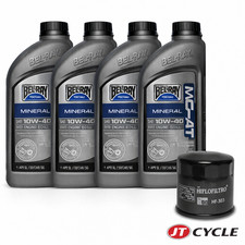 Honda CBR 600 F2 F3 1000 F 1100XX Hurricane Oil Filter Change Kit Oil USA Made