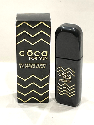 #ad Coca By JJ Coca EDT For Men 1 oz Spray Hard to find New free shipping $148.79