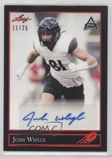 2021 Leaf Memories 1992 Base Red Spectrum 11/25 Josh Whyle #BG-JW3 Auto k4s