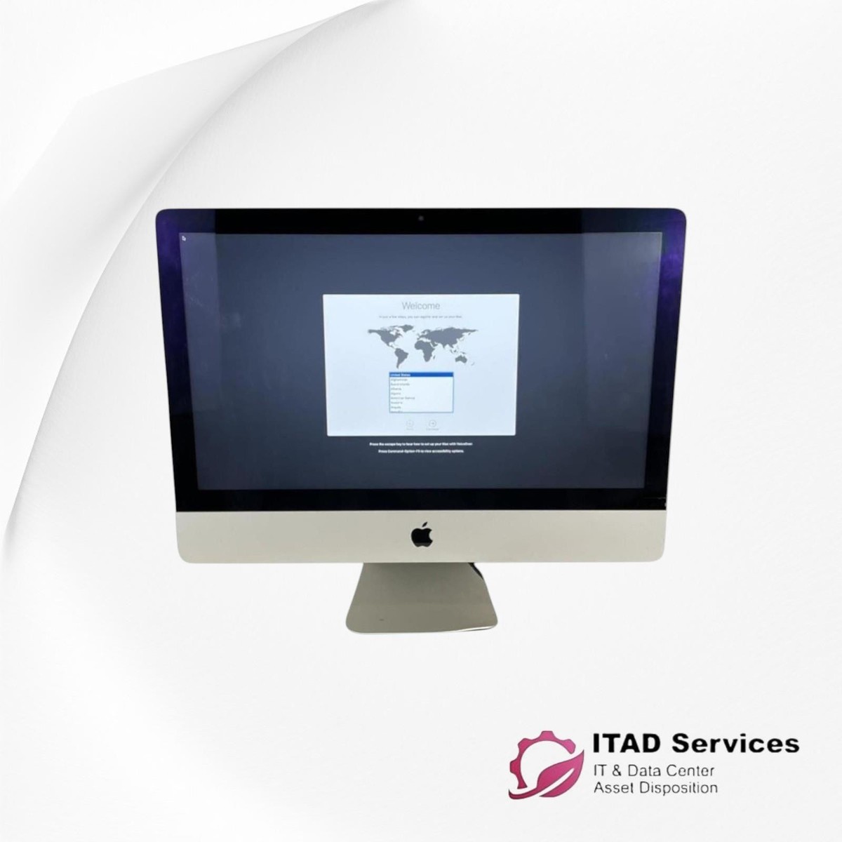 APPLE A1418 iMac 21.5-inch Core i5-4260U 1.4GHz 500GB HDD 8GB RAM 