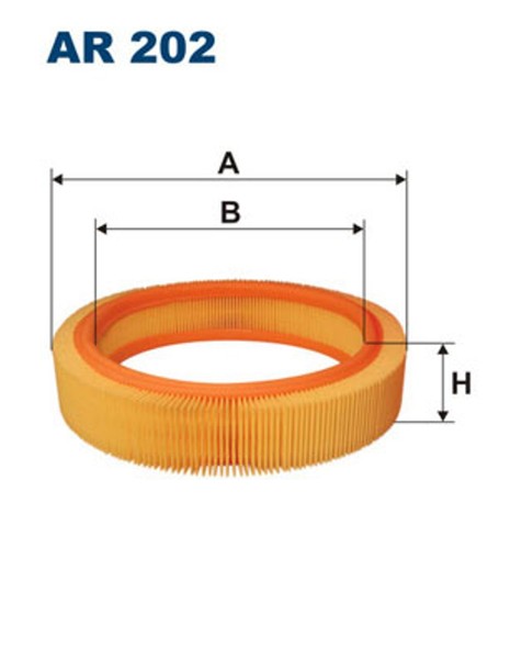 Luftfilter Filtron AR 202 Filtereinsatz FüR Opel Kadett Ascona J82 CC T85 TR S83-image