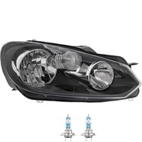 Halogen Scheinwerfer Rechts H7 FüR VW Golf VI Variant Cabriolet Inklusive Lampen