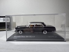 Minichamps Mercedes-Benz 300 SEL 6.3 1/43 Black Limited Edition Model #3792
