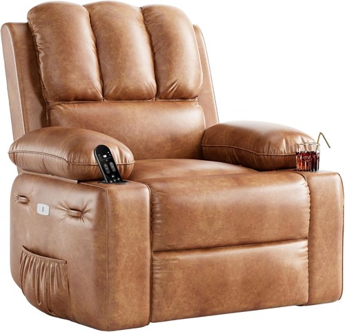 ELECTRIC LEATHER AUTO RECLINER
