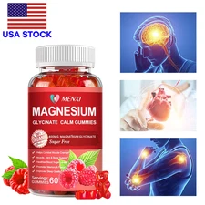 Magnesium Glycinate Gummies - Brain Health & Relaxation Support, Sleep Support