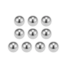 Precision Balls 18mm Solid Chrome Steel G25 for Bearing Keychain Wheel 10pcs