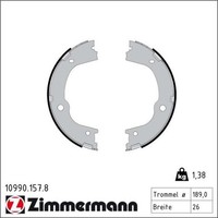 1X Zimmermann 10990.157.8 Bremsbackensatz Feststellbremse FüR Hyundai Santa FE