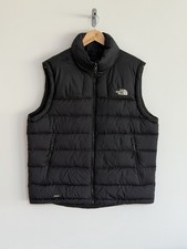 The North Face Gilet Black Massif 700 Quilted Puffer Down Mens Large