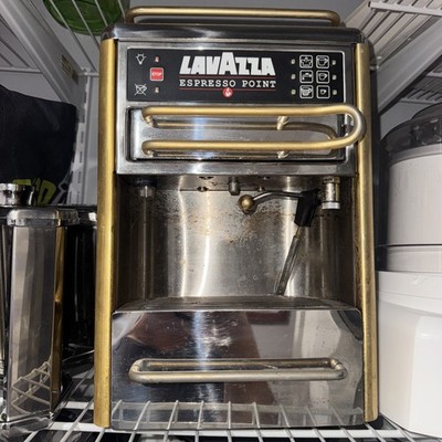 Lavazza Espresso Point Gold and Stainless Steel